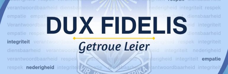 VAKANTE POS: AFRIKAANS HUISTAAL